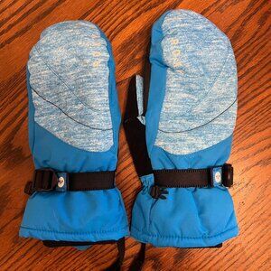 Roxy Women's Winter Snow Mittens - Blue - Insulated & Waterproof - Medium